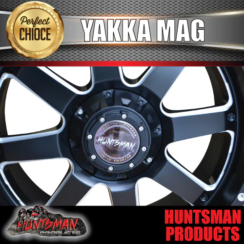 20x9, +35 Offset YAKKA Mag Wheel 6/139.7 pcd - Image 4