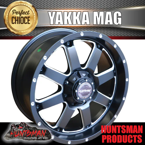 20x9, +35 Offset YAKKA Mag Wheel 6/139.7 pcd - Image 5
