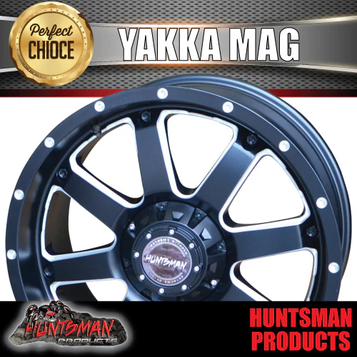 20x9, +35 Offset YAKKA Mag Wheel 6/139.7 pcd - Image 6