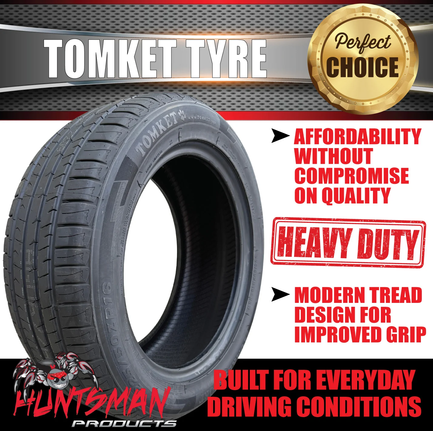 225/50R16 Tomket Extra Load Tyre 96W XL. 225 50 16 - Image 2
