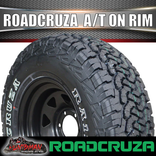 225/75R16 L/T Roadcruza  RA1100 on 16" Black Steel Rim. 225 75 16 - Image 3