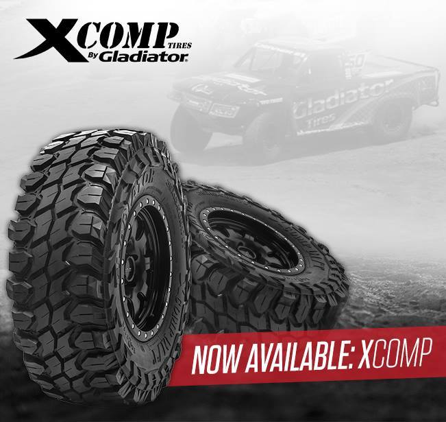 245/75R16 L/T 120/116Q Gladiator X-Comp Off Road Mud Tyre. 245 75 16 - Image 2