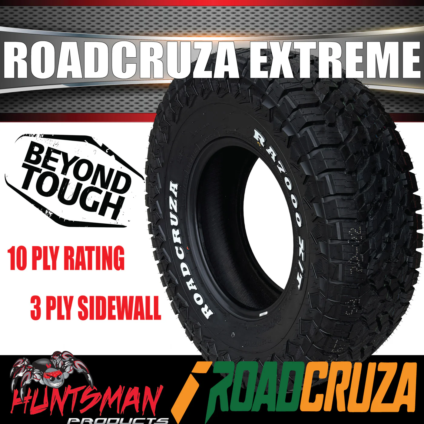 245/70R16 L/T Roadcruza RA7000 X/T Tyre Extreme Terrain 118/115S. 245 70 16 - Image 5