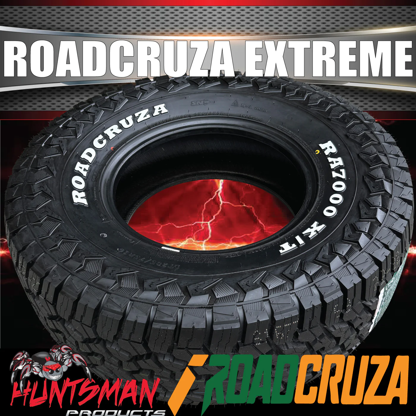 265/60R18 Roadcruza RA7000 X/T Tyre Extreme Terrain 119/116S. 265 60 18 - Image 5