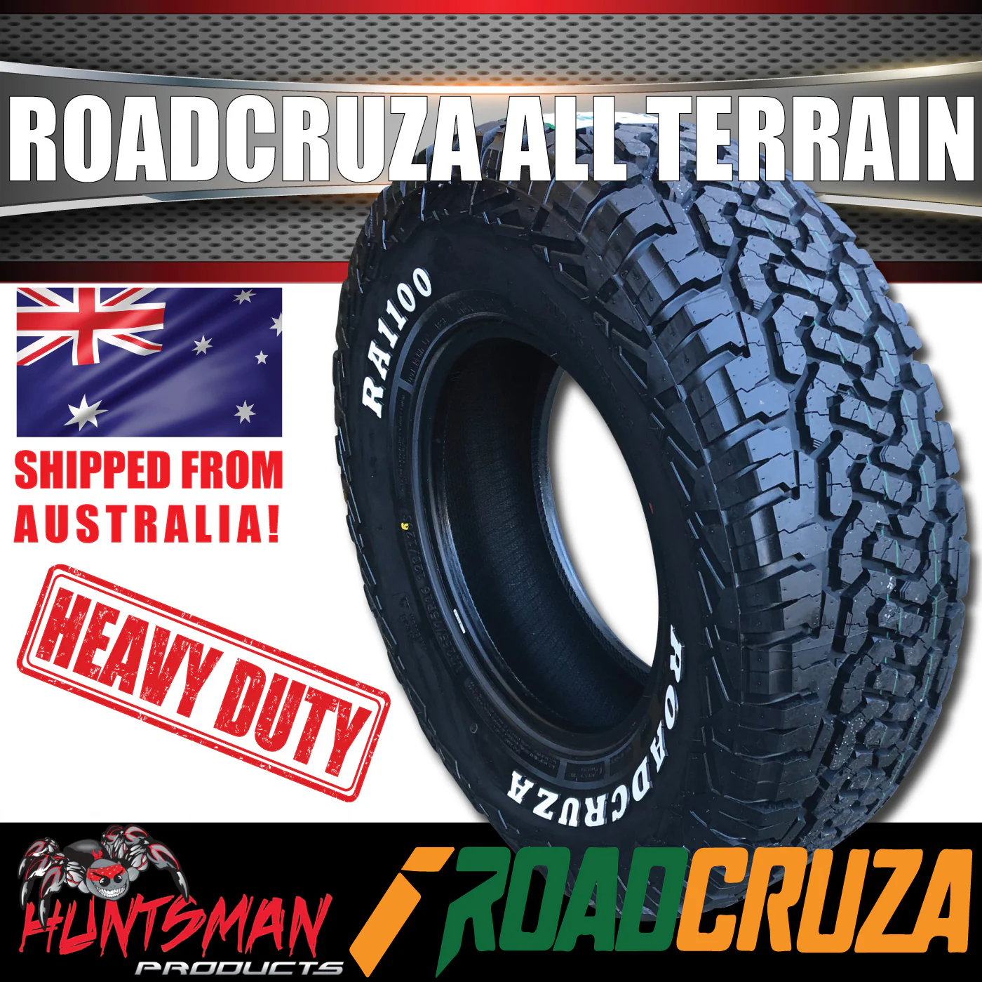 265/70R16 L/T Roadcruza RA1100 ALL TERRAIN TYRE 121/118R 10 Ply. 265 70 16 - Image 3