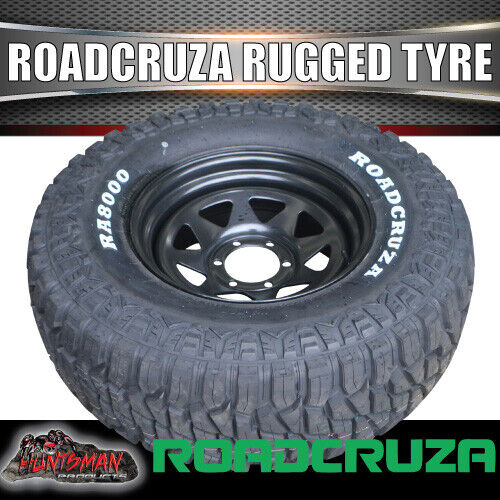 265/70R17 Roadcruza RA8000 121/118Q & 17" Black Steel Rim. 265 70 17 - Image 4