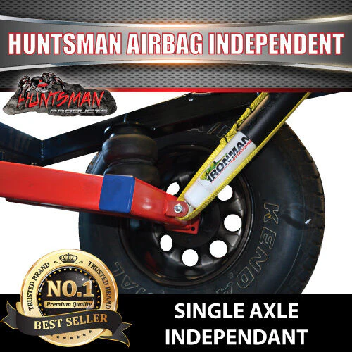 2800KG Tandem Caravan Trailer Off road Air Bag Independent Suspension - Image 5