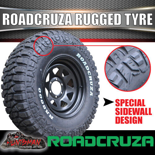 285/70R17 Roadcruza RA8000 121/118Q & 17" Black Steel Rim. 285 70 17 - Image 6