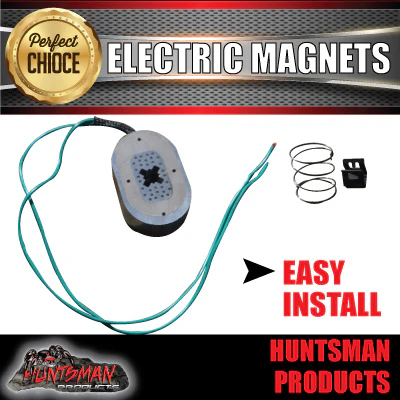 2x Trailer Electric Brake Magnets Suit 12" Backing Plate Caravan Camper Pair - Image 3