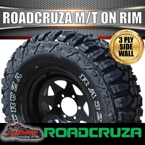 315/75R16L/T Roadcruza Mud tyre on 16" black steel wheel. 315 75 16 - Image 5