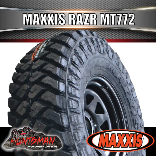 35x12.5R17 L/T MAXXIS RAZR MT772 TYRE on 17" BLACK RIM. 35 12.5 17 - Image 3