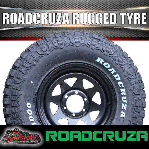 35X12.5R17 Roadcruza RA8000 121Q & 17" Black Steel Rim. 35 12.5 17 - Image 5
