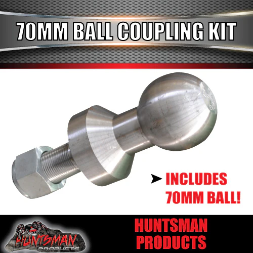 4500Kg Trailer Caravan Electric Brake Coupling, 70mm tow Ball, 4'' Drop Forged Tongue - Image 2