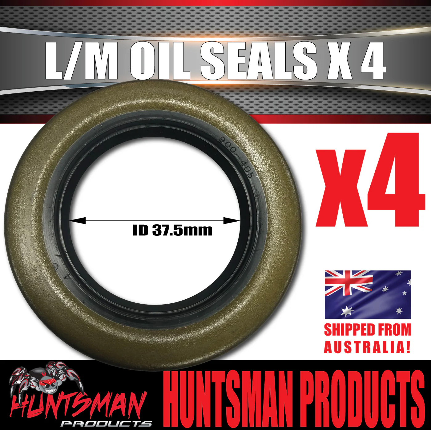 4 x Oil Seal LM (Holden) for Trailer Hub Drum Disc Holden Bearings - Image 2