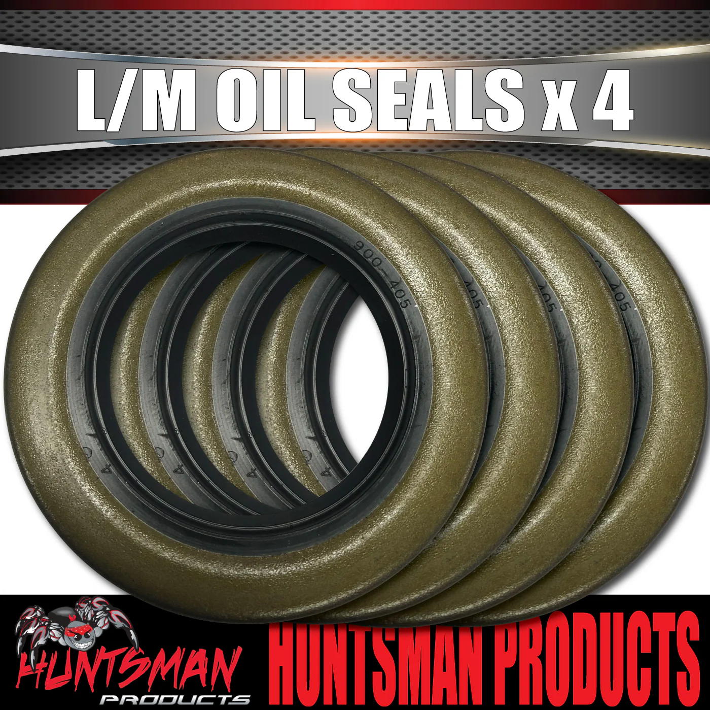 4 x Oil Seal LM (Holden) for Trailer Hub Drum Disc Holden Bearings - Image 4