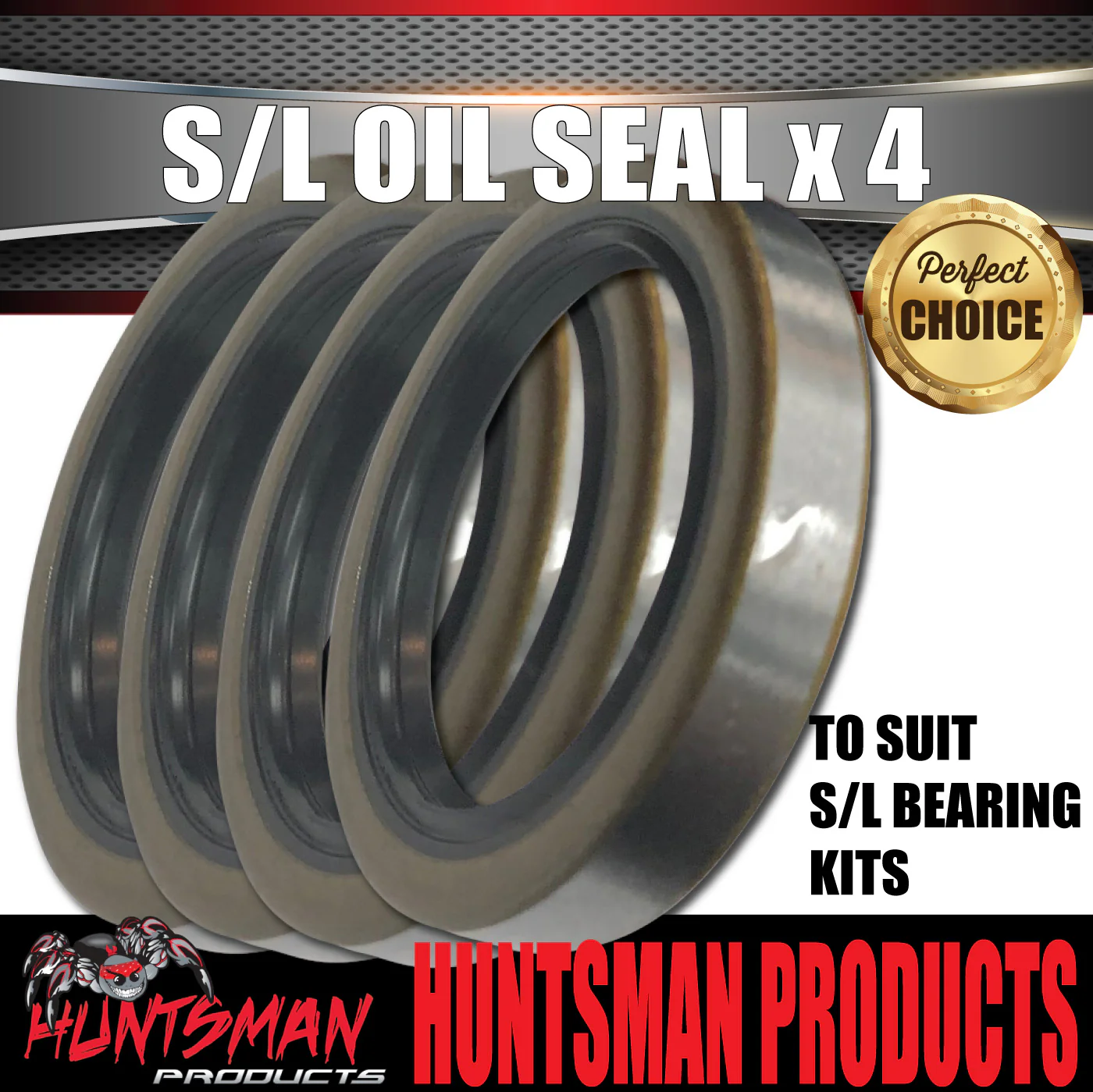 4 x Oil Seal SL (Ford) for Trailer Hub Drum Disc Ford Bearings - Image 7