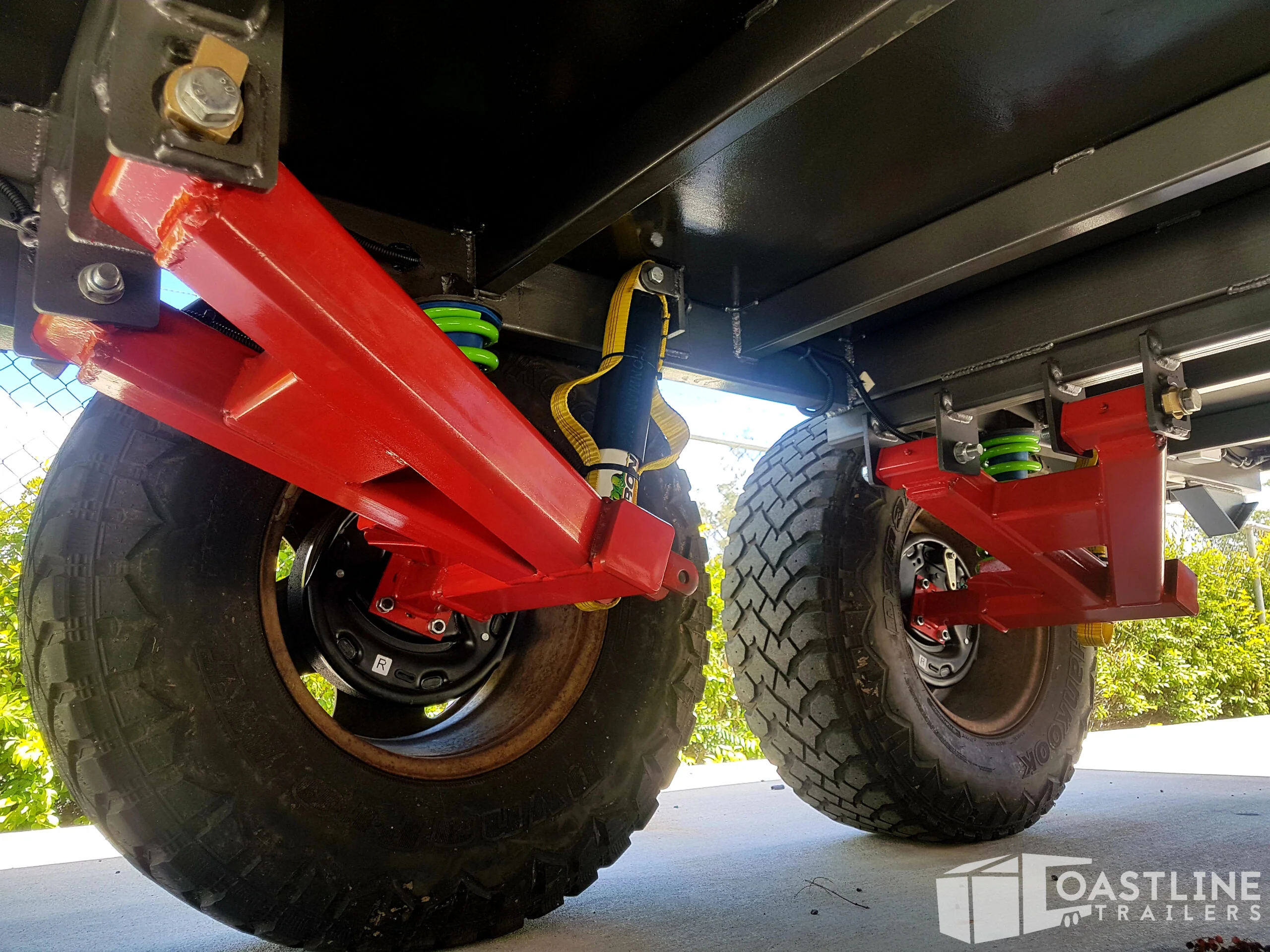 4000Kg Caravan Trailer Tandem Shock & Coil Independent Suspension - Image 7