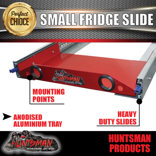 4wd Fridge Slide suit Waeco Evacool ARB Engel. 120kg slides. 710mm x 400mm Tray - Image 3