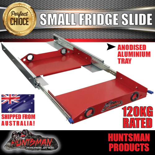 4wd Fridge Slide suit Waeco Evacool ARB Engel. 120kg slides. 710mm x 400mm Tray - Image 4