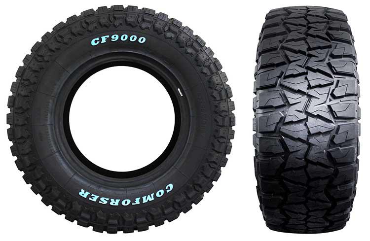 4WD Mud Tyre 35x12.5R17 L/T 128Q Comforser CF9000 Rugged Terrain 35 12.5 17 - Image 3