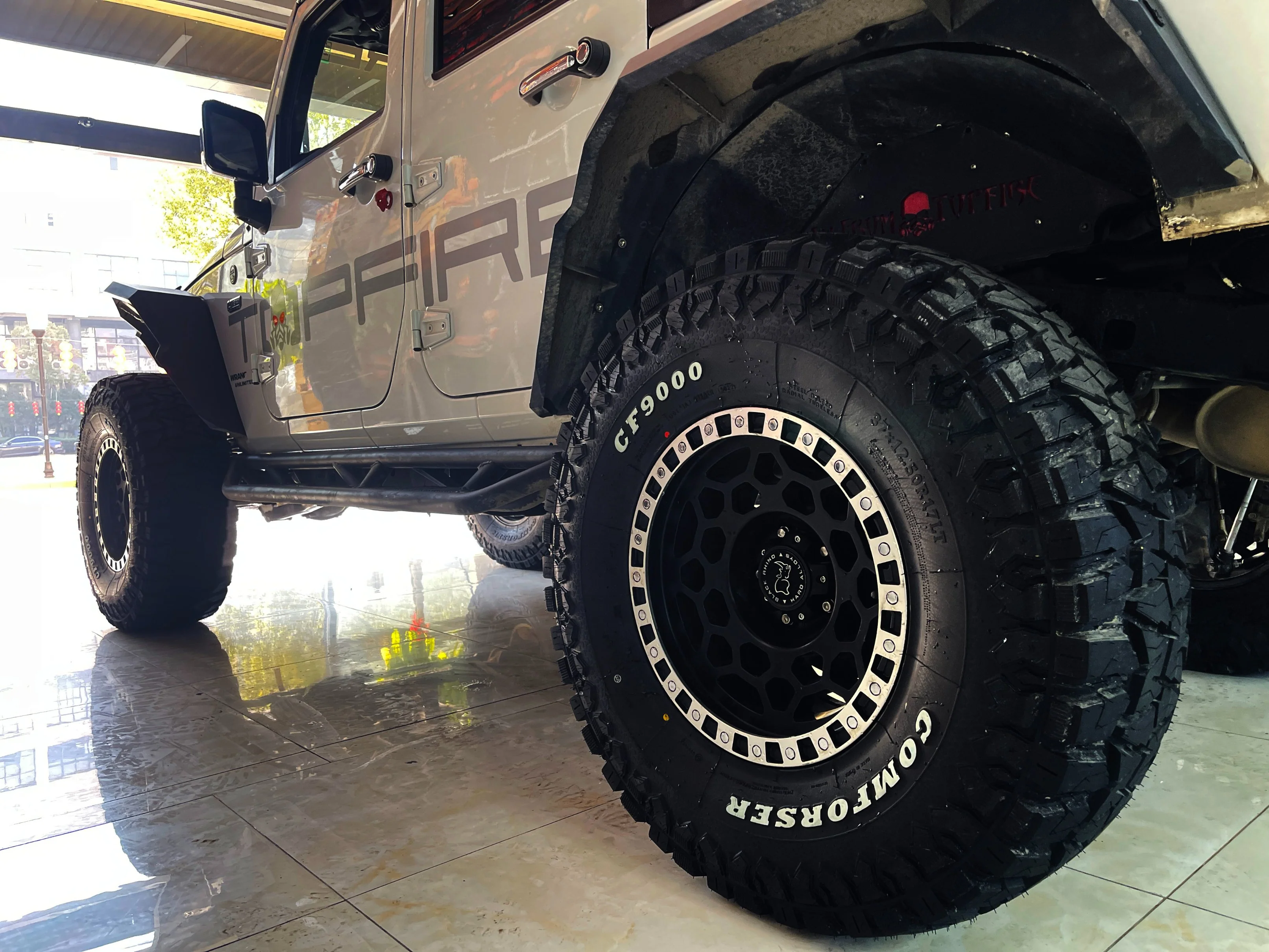 4WD Mud Tyre 35x12.5R17 L/T 128Q Comforser CF9000 Rugged Terrain 35 12.5 17 - Image 4