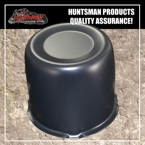 4x Black Trailer Caravan Wheel Rim Caps To Fit Ford & HQ 83mm-86mm Rim Centres - Image 4