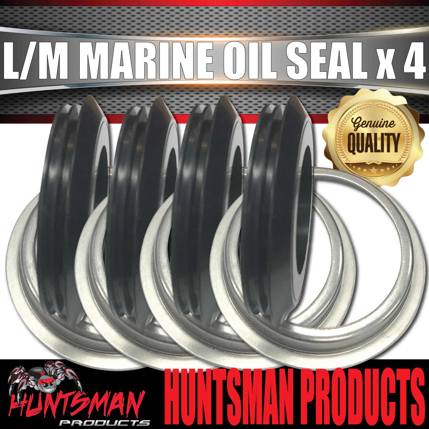 4x Marine Oil Seal LM (Holden) for Trailer Hub Drum Disc Holden Bearings - Image 2