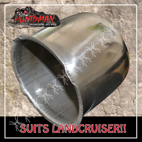4x Stainless Trailer Caravan Wheel Caps Fits HT Holden Rims at 75mm Centre Bore - Image 5