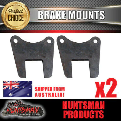 5 STUD GALVANISED 12" MECHANICAL DISC BRAKE FULL KIT SUIT LANDCRUISER STUD PATTERN - Image 4