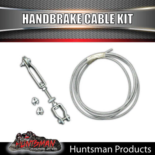 50mm Ball Mechanical Brake Trailer Caravan Override Coupling + Cable Kit 2000Kg - Image 4