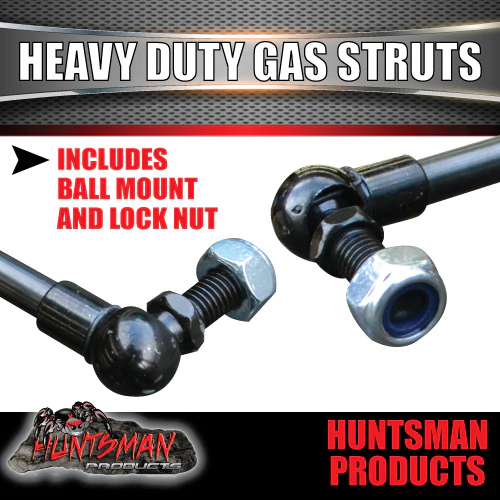 585mm x 500 newton gas struts & brackets.  European seals - Image 5