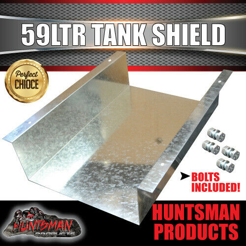 Caravan Camper 4wd Trailer 59 Litre underbody Water Tank With Protective Shield - Image 6