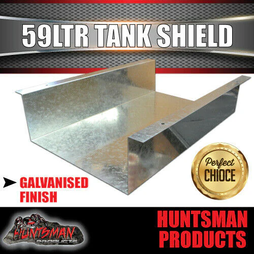 Caravan Camper 4wd Trailer 59 Litre underbody Water Tank With Protective Shield - Image 7