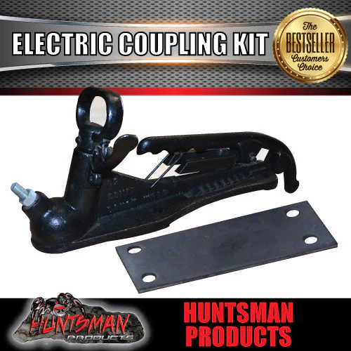 6 Stud 10" Trailer Electric Brake & Coupling Kit & IQ Controller. KOYO Bearings - Image 4