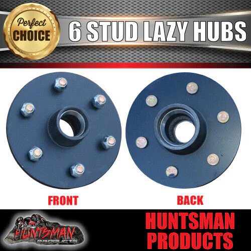 2x 6 stud trailer Caravan hubs 6/139.7 & Slimline S/L KOYO bearings. 192.4mm - Image 3