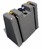 60 LITRE UPRIGHT WATER TANK WITH MOUNT KIT AND 12V PUMP.  PRV60-P-MK - Image 3