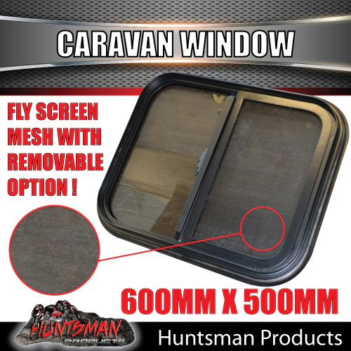 600mm x 500mm Caravan, Horse Float, Motorhome Sliding Window - Image 4