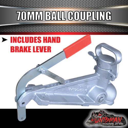 70mm 4500Kg Fixed Head Trailer Caravan Coupling. CTA approved - Image 3
