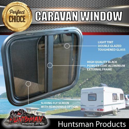 800mm Wide x 500mm High Caravan, Horse Float, Motorhome Sliding Window - Image 5