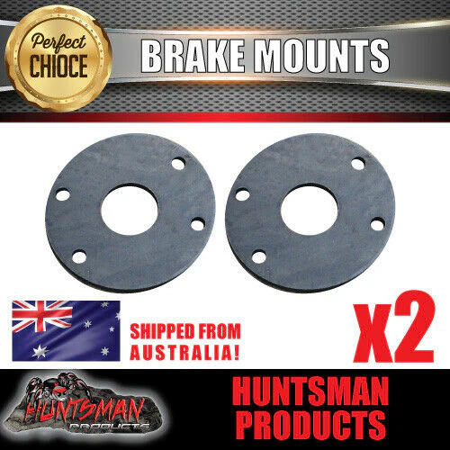 9" Trailer Hydraulic Drum Brake Kit + Coupling & Fitting Kit. 5 & 6 Stud - Image 2