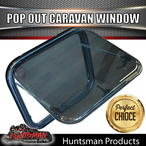 900mm x 500mm Caravan, Horse Float, Motorhome Push Out Window - Image 4
