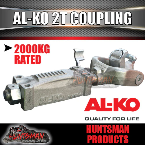 Alko Trailer Caravan Off Road 2000kg Hydraulic Override Coupling Kit for 50mm Ball 3/4" Cylinder - Image 4