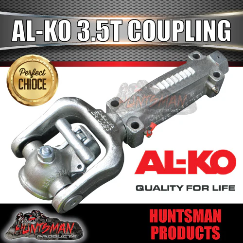 Alko Off Road 3500Kg Fixed Head Electric Brake Trailer Caravan Coupling Kit. 619350 - Image 2