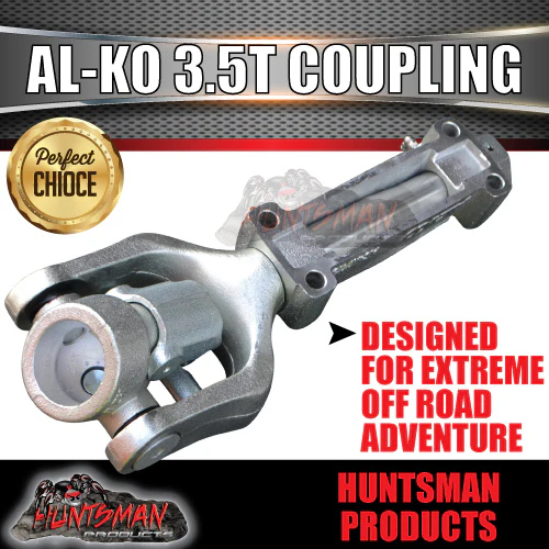 Alko Off Road 3500Kg Fixed Head Electric Brake Trailer Caravan Coupling Kit. 619350 - Image 4