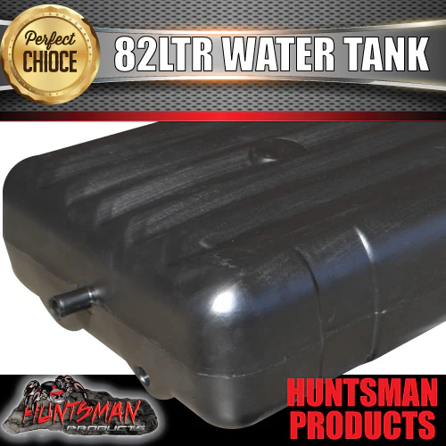 Caravan Camper Trailer, Boat 82 Litre Underbody Water Tank & Fittings.  HDPE Grade - Image 4