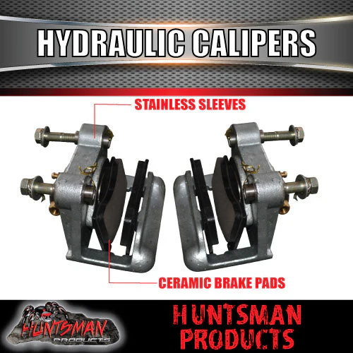 10" Boat Trailer Caravan Hydraulic Disc Brake Kit. Galvanised Dacromet - Image 2
