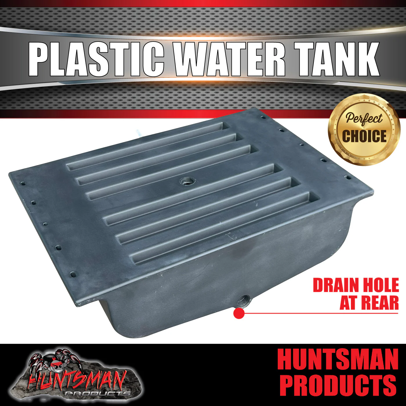 Caravan Camper Trailer Boat 120 Litre LDPE Under body Poly Water / Grey Tank & Fitting 120L-2 - Image 4
