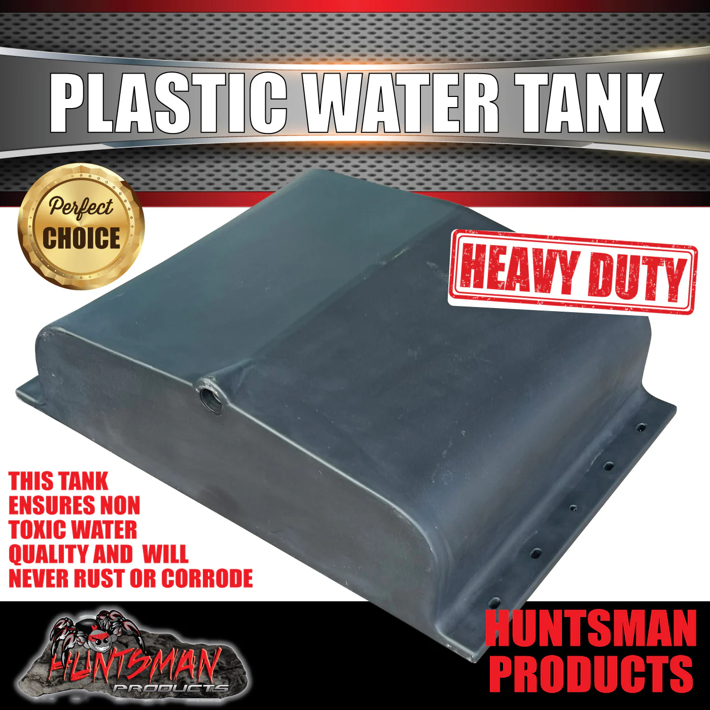 Caravan Camper Trailer Boat 120 Litre LDPE Under body Poly Water / Grey Tank & Fitting 120L-2 - Image 7