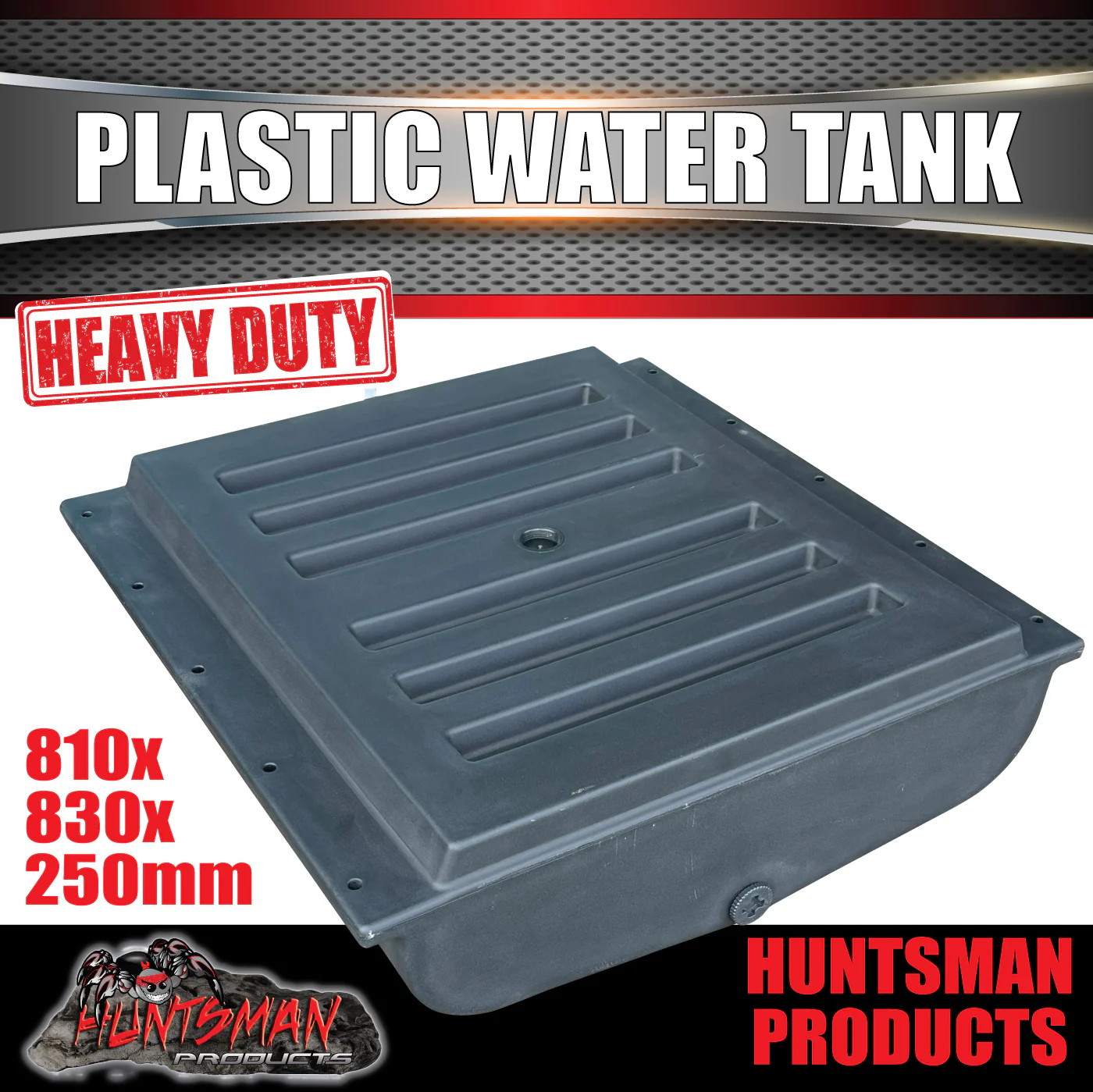 Caravan Camper Trailer Boat 120 Litre LDPE Under body Poly Water Tank & Fitting 120L-1 - Image 2