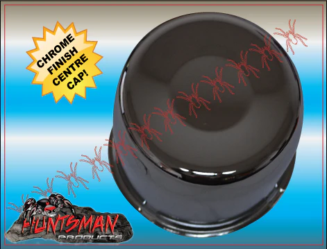 CHROME WHEEL CENTRE CAP- 83MM SUIT FORD HQ TRAILER WHEEL - Image 3